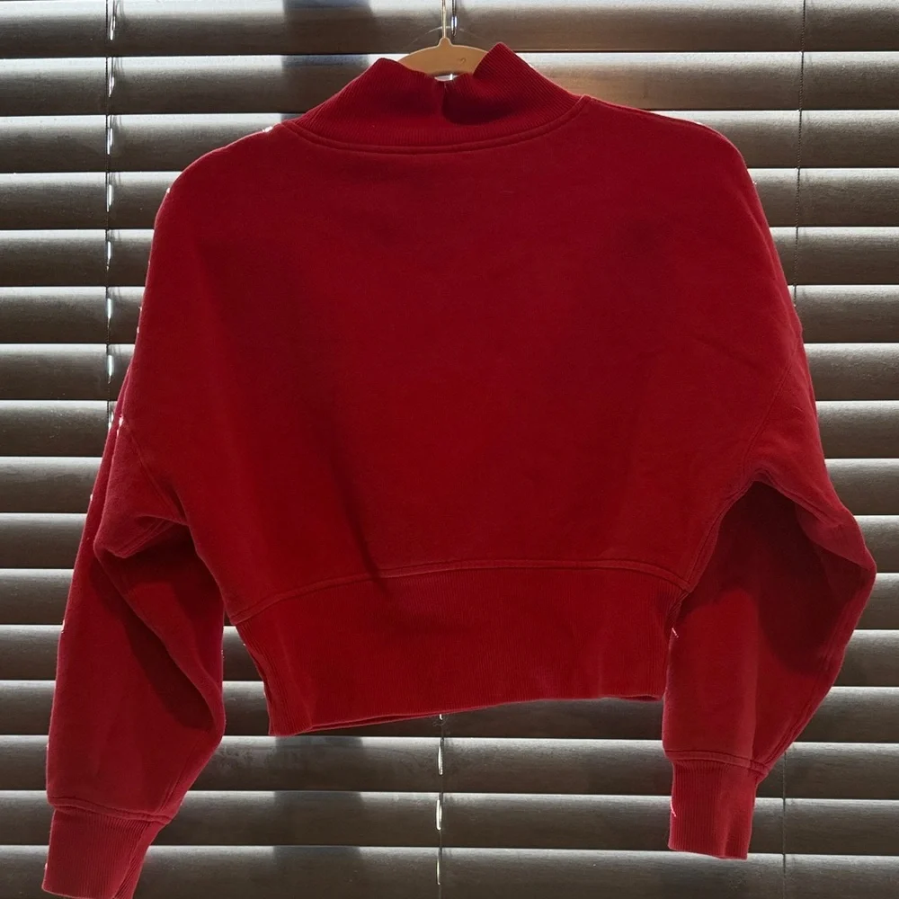Wild Fable Red Cropped Hoodie - Picture 2 of 2
